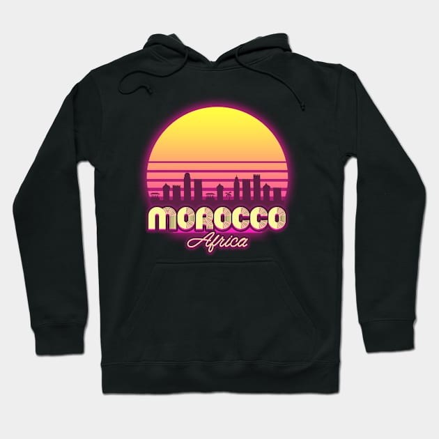 Morocco Africa Hoodie by SerenityByAlex